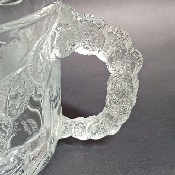 McDonalds BATMAN FOREVER Two Face DC COMICS 1995 Clear Glass Mug Cup, set of 2 - Picture 4 of 5